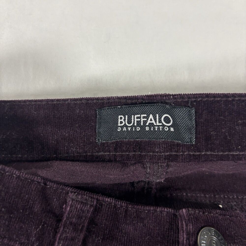 Buffalo David Bitton Claudia Corduroy Pants 27 Skinny - Picture 3 of 8